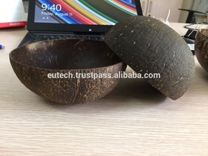 ชุดภาชนะใส่อาหารสไตล์วินเทจรูปแบบเวียดนามอย่างยั่งยืนถ้วยกะลามะพร้าวธรรมชาติสำหรับซุปเป็นมิตรกับสิ่งแวดล้อม - Product Image 2