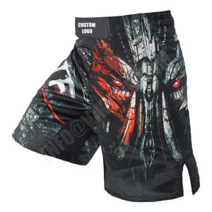 Short MMA avec logo personnalisé OEM Vente en gros Short de combat imprimé par sublimation, Short de boxe Mma pour hommes - Product Image 4