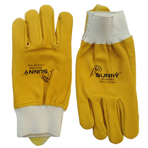 Yellow Cow Leather Working <b>Gloves</b> / <b>Driver</b> <b>Gloves</b> - Product Image 4