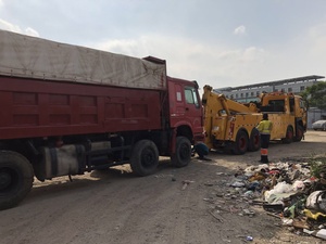 Camion benne à bascule robuste howo 10x8x4, camion à benne, benne en chine, pour camion à bascule, utilisé en promotion - Product Image 4