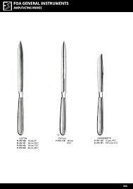 Couteau d'amputation Catlin / Couteau de résection Catlin à double tranchant / Couteaux de résection et couteau d'amputation de haute qualité Mahersi - Product Image 3