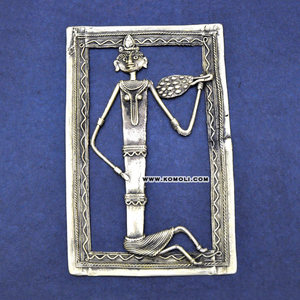 Incroyable murale 3D Dhokra Jali murale murale encadrée sur mesure pour une décoration intérieure unique, un art ethnique et une décoration intérieure élégante - Product Image 4