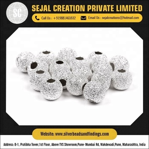 Perles en argent tibétain/perles en argent sterling en gros - Product Image 4