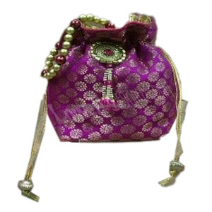 Pochette en Organza personnalisée avec Logo, sac cadeau en tissu de soie en brocade, sac blanc imprimé avec grand cordon de serrage, vente en gros 10x15 - Product Image 1