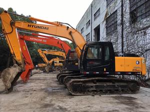Excavadoras Hidráulicas Usadas Hyundai RH215 RH220 RH210 con Cucharón de 0.8m, Peso Operativo de 18000kg y Cabina con Aire Acondicionado en Venta - Product Image 2
