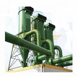 China supplier high efficient reliable quality industrial dust cyclone separator for high temperature gas dusting