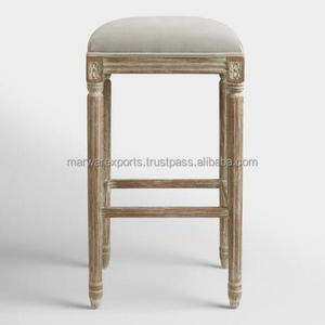 เก้าอี้บาร์ไม้เนื้อแข็งแบบไม่มีพนักพิง โดฟ เพย์ เฟอร์นิเจอร์อเนกประสงค์สำหรับบ้าน ห้องนั่งเล่น โรงแรม โรงพยาบาล สำนักงานที่บ้าน - Product Image 2