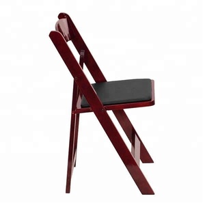 Mahogany Padded Wedding Chair - Product Image 4