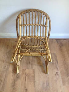 Silla de mimbre tejida a mano para jardín al aire libre, muebles para el hogar, Vietnam, artesanías hechas a mano, productos artesanales, decoración para sala de estar - Product Image 3