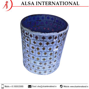 Bougeoir votif en verre de la meilleure qualité du fabricant OEM pour la décoration de la maison meilleur prix disponible auprès de fournisseurs indiens - Product Image 4