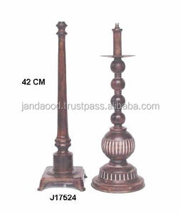 Lampe de table à patine en laiton massif faite à la main de haute qualité Lampes de table décoratives en métal à base de laiton moulé - Product Image 2