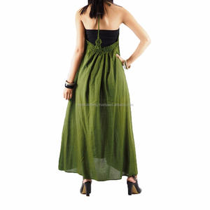 NAPAT Wholesale Woman Long <b>Dress</b> Sleeveless Floor Length <b>Bohemian</b> Summer Clothes - Product Image 4