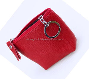 Porte-monnaie de luxe unisexe avec fermeture à glissière et porte-clés pratique - Product Image 1