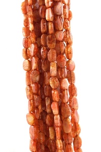 Cuentas lisas de forma ovalada, gemas naturales de piedra solar de 13 ", venta al por mayor, fabricante genuino de alta calidad - Product Image 4