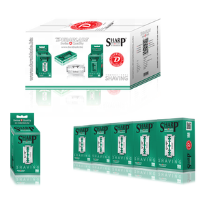 Lames de rasoir jetables à double tranchant Sharp Hi Chromium Durablade pour lame de rasage de sécurité en acier inoxydable de qualité suisse pour hommes - Product Image 6