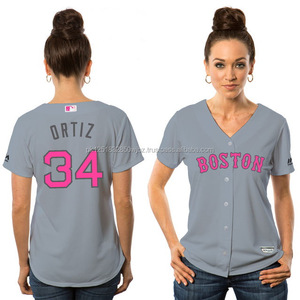 GLOBAL APPAREL Camisetas de Béisbol Personalizadas de Calidad Superior con Bordado, Características Antibacterianas, de Secado Rápido y Transpirables - Unisex - Product Image 1