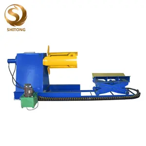 Full automatic steel coil hydraulic decoiler