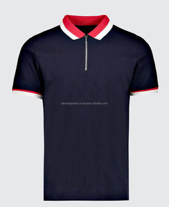 เสื้อโปโลผู้ชายผ้าฝ้ายออกแบบได้ตามที่ต้องการยี่ห้อโรงงานจีนแขนสั้น100คุณภาพสูงลำลองฤดูร้อน - Product Image 4