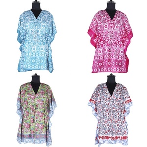 Femmes Dubaï Caftan Court Robe - Product Image 1