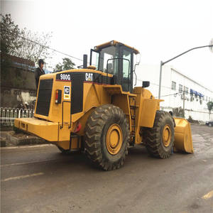 Cargadora de Ruedas Usada Caterpillar 980G con Bomba, Capacidad de Carga Nominal de 15 Toneladas, Modelo 2024, Buen Estado, Mejor Calidad, Buen Precio - Product Image 1