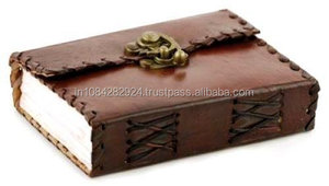 Diarios de dibujo y bocetos de cuero, con solapa y correa de cuero, corbata adecuada para artistas para reventa - Product Image 3