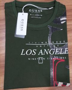 Camiseta de algodón estampada de marca para hombre, diseño de moda, estilo informal, tallas mixtas para Primavera, invierno, verano, excedentes de Bangladesh - Product Image 5