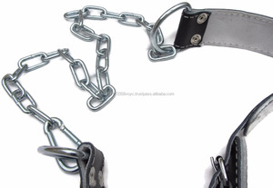 Muscle TOP GYM COU Harnais Noir En Cuir Cou Trempage Ceinture Gym Fitness Power Heavy Duty Musculation Haltérophilie Ceinture - Product Image 5