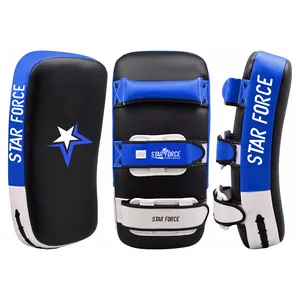 Hochwertige kunden spezifische MMA, Boxtraining ausrüstung/gebogenes Taekwondo Focus Pad/Kicking Pad/Kickboxen Kicking Target