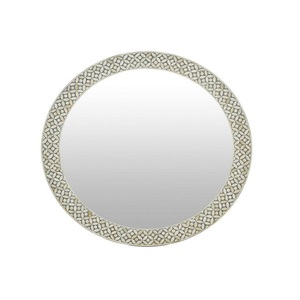 Modern Design Wood Bone Inlay <b>Mirror</b> <b>Frame</b> for Wall Use - Product Image 2