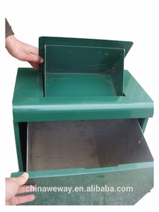 Station de gestion des déchets pour animaux de compagnie de type stand, vente en gros d'usine, station de déchets pour chiens en aluminium avec boîte de collecte, extérieur - Product Image 6