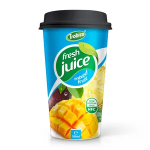 Fabricant du Vietnam 300ml PP Cup Boisson de jus de fruits frais et mélangés