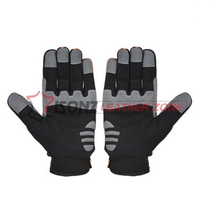 Guantes de Mecánico Automotriz de Cuero, Anti-Impacto, Anti-Calor, Antideslizantes, 10 Pulgadas - Product Image 2