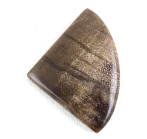 Cabujón de jaspe de madera Natural de 60 quilates hecho a mano, parte posterior plana lisa, piedra preciosa marrón, forma elegante para la fabricación de joyas, piedras preciosas sueltas - Product Image 1