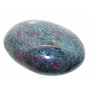 Màu xanh Ruby trong Kyanite paddlestone phong cách phong thủy túi đá mô hình chạm khắc pha lê thủ công của phong cách cổ xưa kích thước nhỏ - Product Image 3