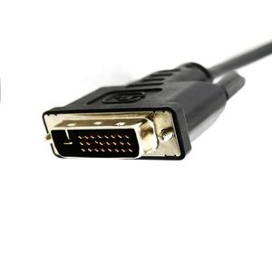 Cable de Señal de Video DVI Personalizado de 24 Conductores, Compatible con RoHS, con Conector de Tornillo de Bloqueo Negro - Product Image 3