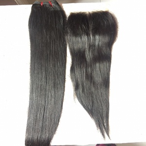 10A vison brésilien brut vierge Extensions de cheveux humains haute cuticule alignée vague naturelle Curl Afro bricolage Bundles fermeture expédié gratuitement - Product Image 2