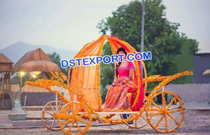 Doli de mariage traditionnel Rajwada, Palki de mariage indien en bois traité léger, Fabricant DST EXPORTS, Dernier modèle pour la mariée SEA - Product Image 3