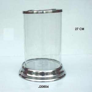 หล่ออลูมิเนียมเฮอริเคนในกระจกโปแลนด์และมีปล่องไฟแก้วในรูปทรงกระบอก - Product Image 2