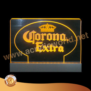 Panneaux acryliques éclairés par Led pour magasin et bar - Product Image 4