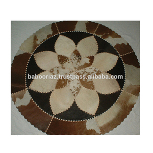 พรมหนังวัวสำหรับใช้งานกลางแจ้งที่หรูหราสำหรับใช้ในบ้านและใช้สวดมนต์นำเสนอโดยซัพพลายเออร์ - Product Image 1