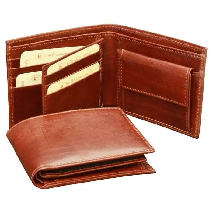 Wholesale 2022 custom new fashion men wallets manufacturer best sell good quality full grain skin best men leather