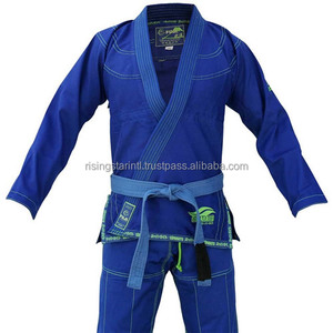 100 coton conception karaté uniforme Gi personnalisé blanc unisexe OEM personnalisé formation Logo Style ensembles vêtements de sport enfants couleur - Product Image 2