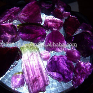 Tourmaline rose naturelle de haute qualité pierre précieuse en vrac cristal Aqua forme d'étoile brute pierres naturelles de qualité supérieure - Product Image 1