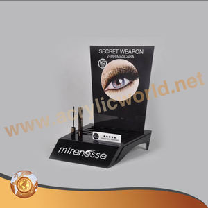 Nouveau comptoir d'affichage cosmétique en acrylique élégant pour rouge à lèvres/cils - Product Image 4