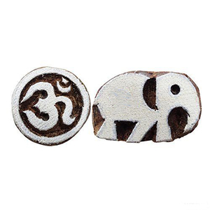 ของสะสมตกแต่งแสตมป์ทำจากไม้พิมพ์ลายช้างสำหรับใช้งานอย่างมีสไตล์ - Product Image 3