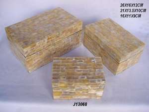 Boîte en bois mosaïque naturelle perle, mère de perle, incrustation de bijoux, organisateur pour femmes et filles, boîtes mère de perles - Product Image 4