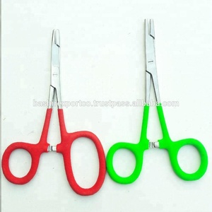 Pince de pêche couteau à la mouche, ciseaux en acier inoxydable, couteau de crochet, poignée en pvc, vente en gros 1 pièce - Product Image 3