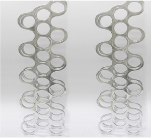 VIWR103 Estante de vino de aluminio reciclable Estante de exhibición de capacidad de 20 botellas para uso de almacenamiento - Product Image 1