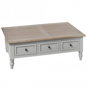 Mesa de centro de madera de diseño moderno con altura ajustable, muebles de sala de estar Shabby Chic para uso doméstico - Product Image 3