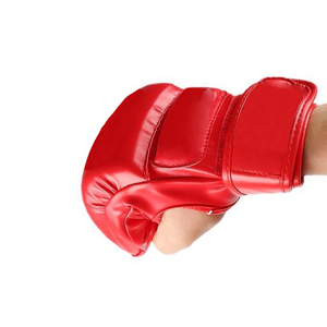 Gants MMA avec logo personnalisé, gants de boxe en cuir, Sparring Kick Thai Gym, gants de boxe - Product Image 5